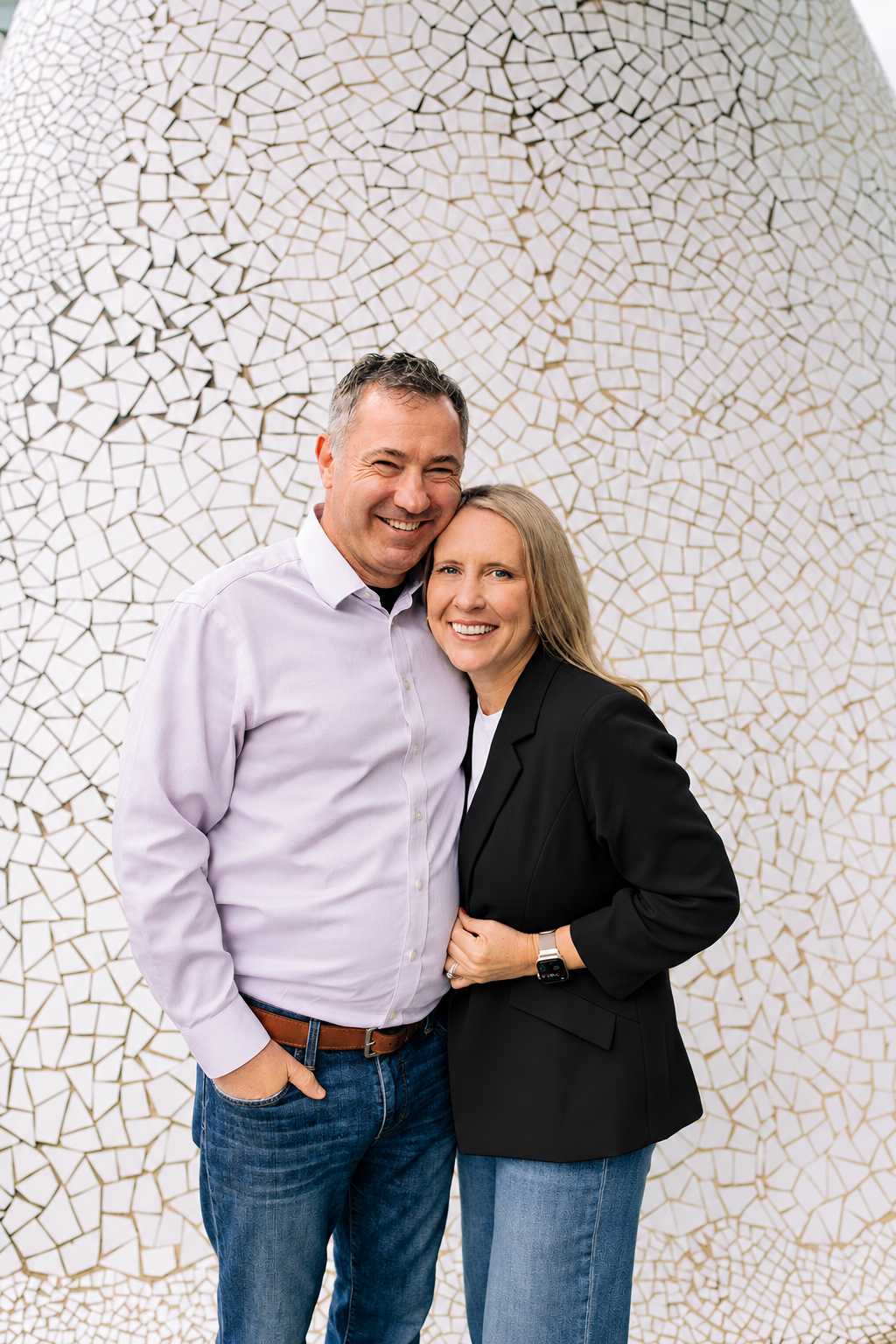 Pieter and Melinda Lagaay together